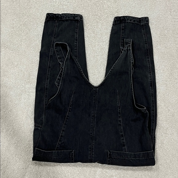 NEW! We The Free High Roller Jumpsuit Black Size XS - Picture 7 of 11